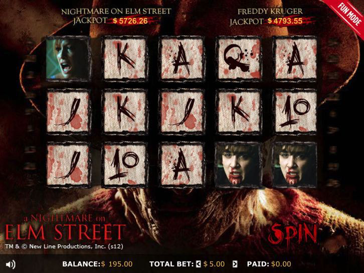 Nightmare on Elm slot