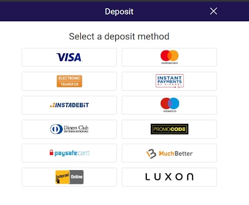 Party Casino Deposit