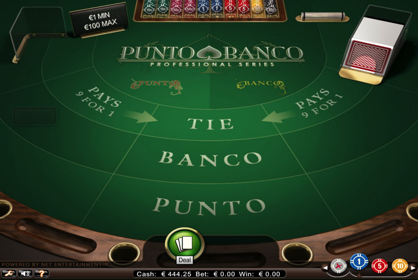 Punto Banco on mobile