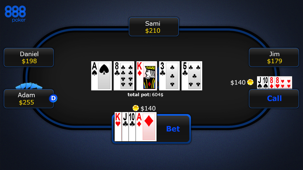 Omaha poker on mobile