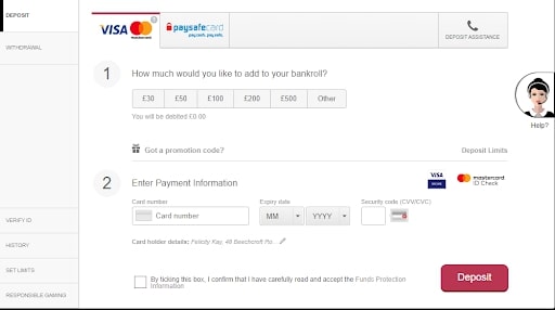 777_Cashier_Screen 777 Casino Cashier Screen