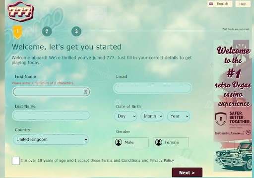 777_registration_page 777 Casino Registration Page