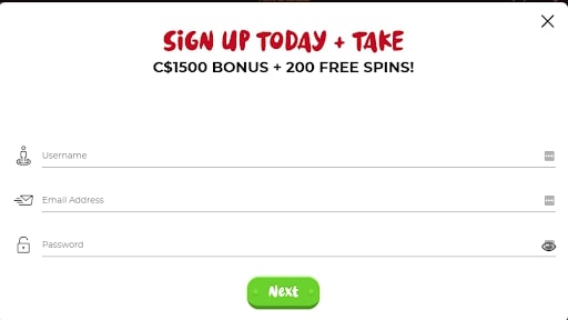 Casoola_Casino_registration_page Casoola Casino registration page