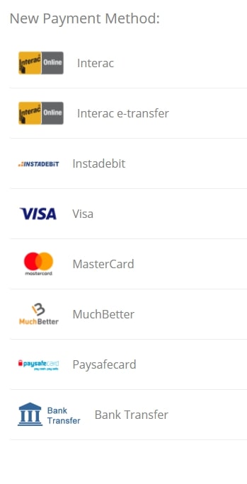 Dream Vegas Casino cashier screen