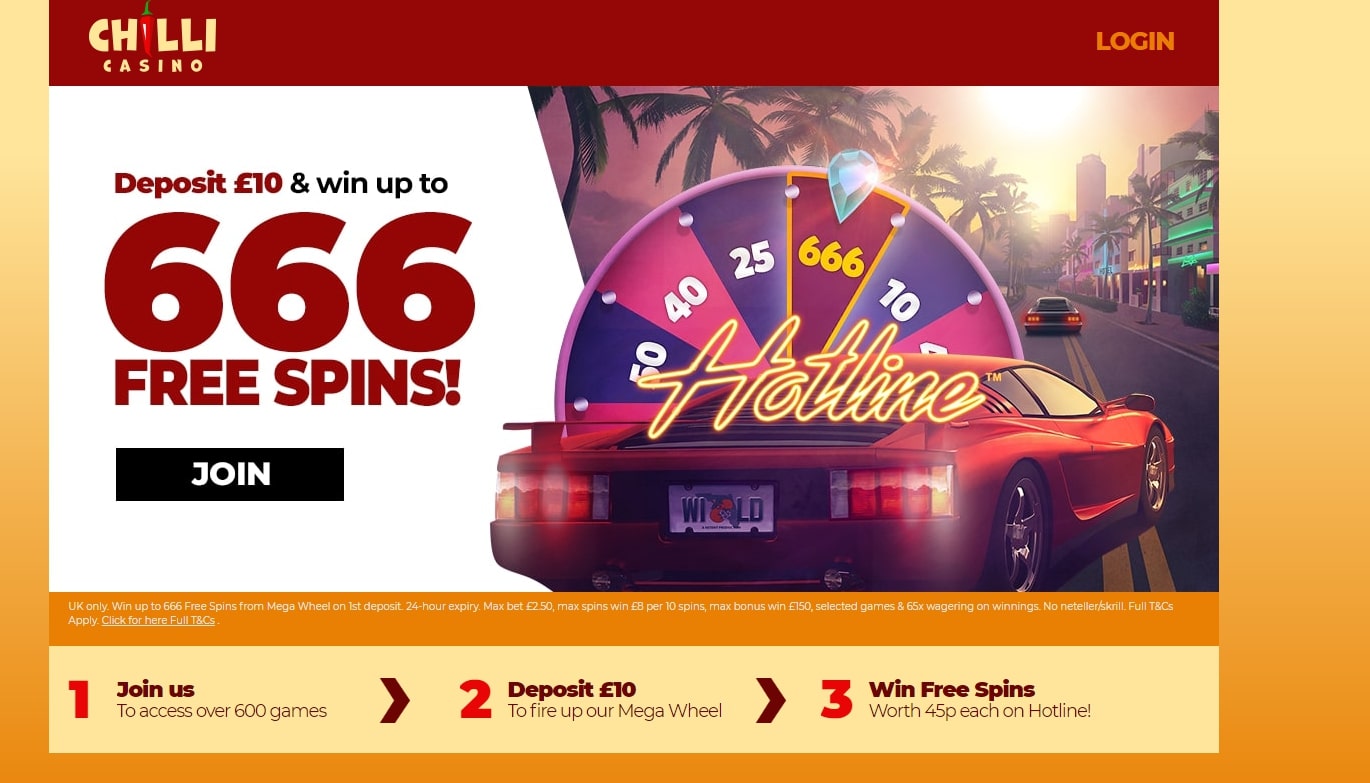 Chilli_Casino_Homepage Chilli Casino homepage